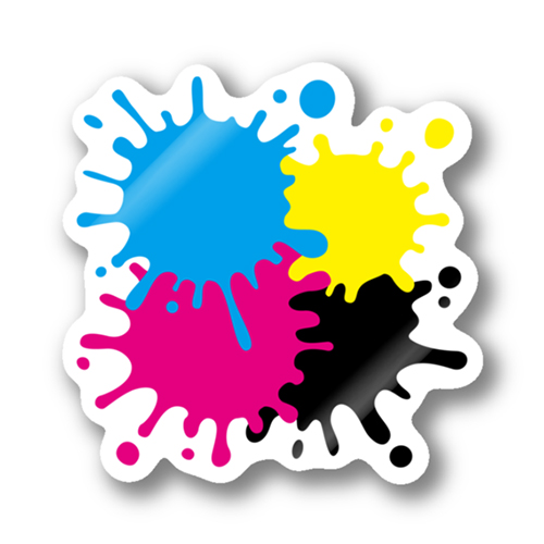 とびはねcmykインキ インキちゃんグッズ それゆけ インキちゃん