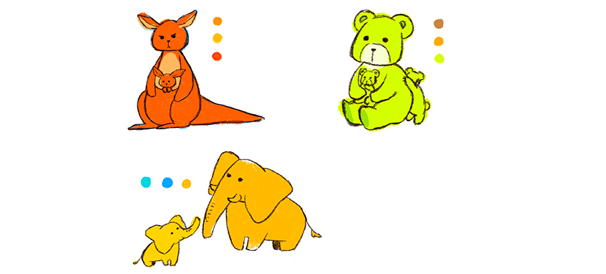 キャラクター案